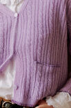 Lana Grossa CARDIGAN Ecopuno & Brillino - Stickmönster (SE)