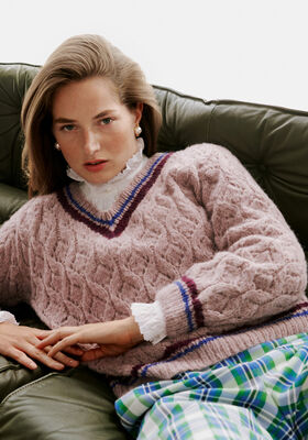 PULLOVER Brigitte No. 2 - Stickmönster (SE) från Lana Grossa