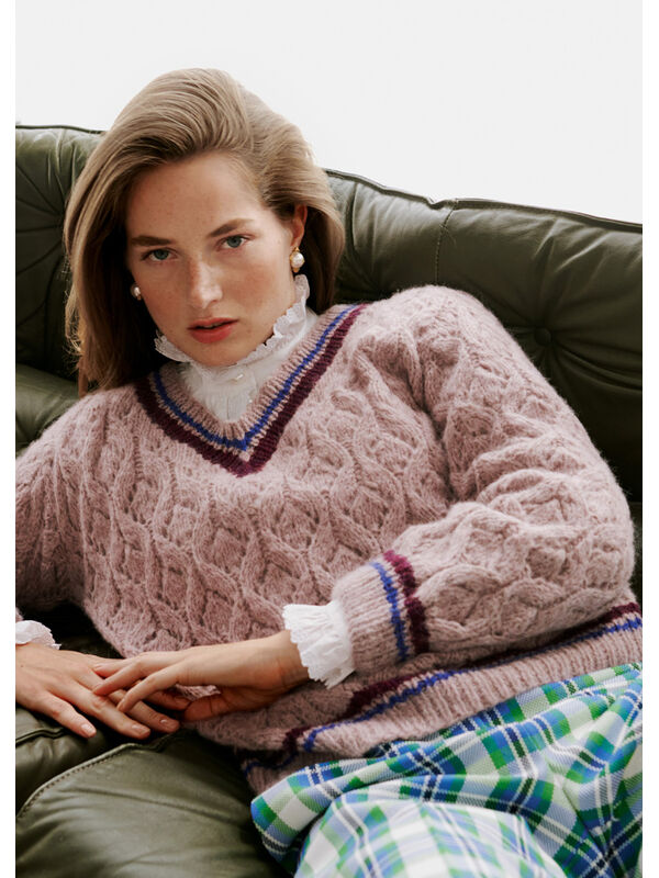 Lana Grossa PULLOVER Brigitte No. 2 - Stickmönster (SE)