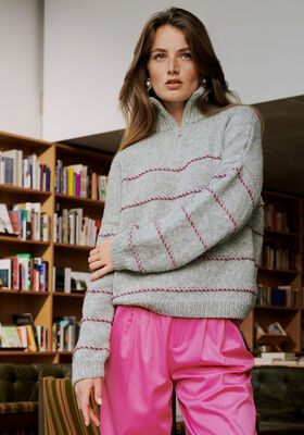 PULLOVER Cool Merino & Brigitte No. 2 - Stickmönster (SE) från Lana Grossa