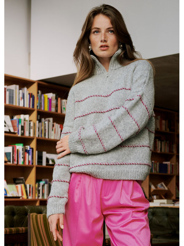 Lana Grossa PULLOVER Cool Merino & Brigitte No. 2 - Stickmönster (SE)