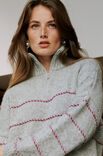 Lana Grossa PULLOVER Cool Merino & Brigitte No. 2 - Stickmönster (SE)