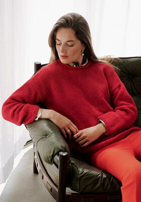 PULLOVER Brigitte No. 2 - Stickmönster (SE) från Lana Grossa