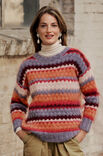 Lana Grossa PULLOVER Brigitte No. 3 - Stickmönster (SE)
