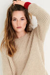 Lana Grossa PULLOVER I HALVPATENTMÖNSTER Landlust Alpaka Merino 100 - Stickmönster (SE)