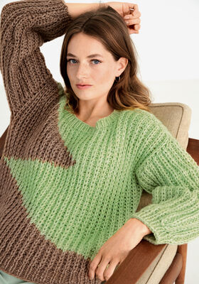 PULLOVER Lala Berlin Lovely Cotton - Stickmönster (SE) från Lana Grossa