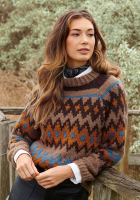 PULLOVER Alta Moda Cashmere 16 - Stickmönster (SE) från Lana Grossa