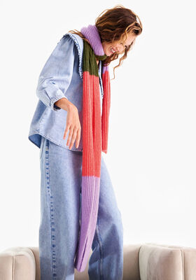 SCARF Ecopuno - Stickmönster (SE) från Lana Grossa