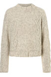 Lana Grossa PULLOVER Natural Alpaca Pelo - Stickmönster (SE)