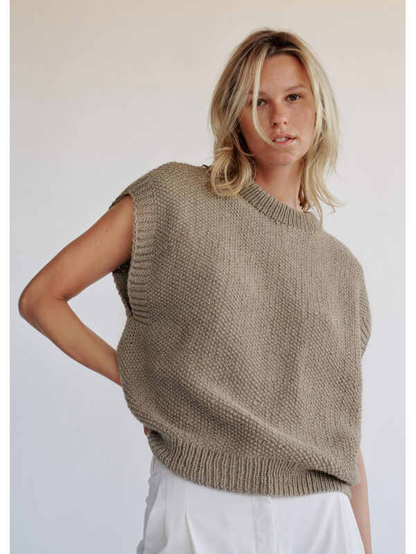 Lana Grossa SLIPOVER Landlust Alpaka Merino 100 - Stickmönster (SE)