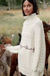 Lana Grossa PULLOVER Landlust Alpaka Merino 100 - Stickmönster (SE)