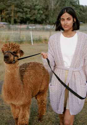 JACKA Natural Alpaca Pelo - Stickmönster (SE) från Lana Grossa
