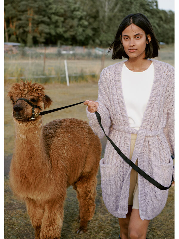 Lana Grossa JACKA Natural Alpaca Pelo - Stickmönster (SE)