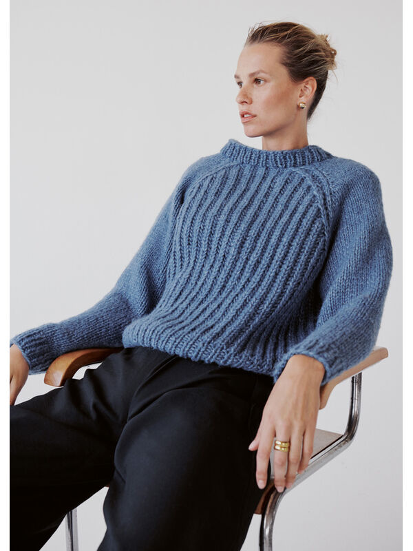 Lana Grossa PULLOVER Ecopuno Chunky - Stickmönster (DK)