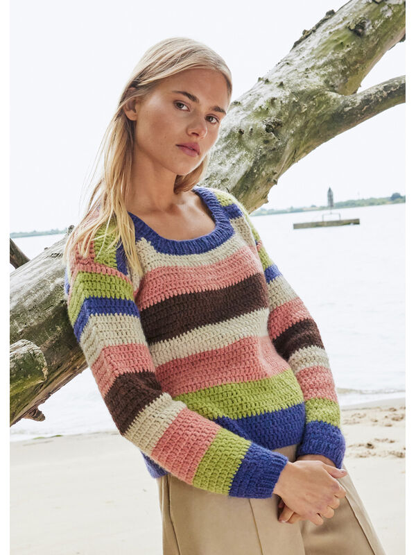 Lana Grossa PULLOVER Brigitte No. 2 - Stickmönster (SE)