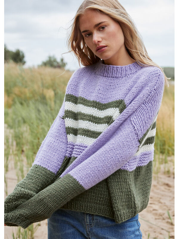 Lana Grossa PULLOVER Lala Berlin Lovely Cotton - Stickmönster (SE)