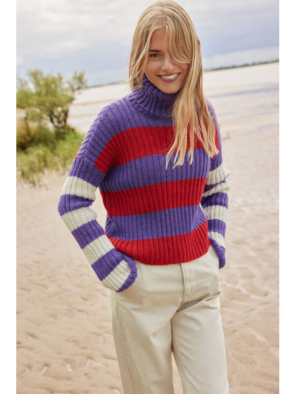 Lana Grossa PULLOVER Landlust Alpaka Merino 160 - Stickmönster (SE)