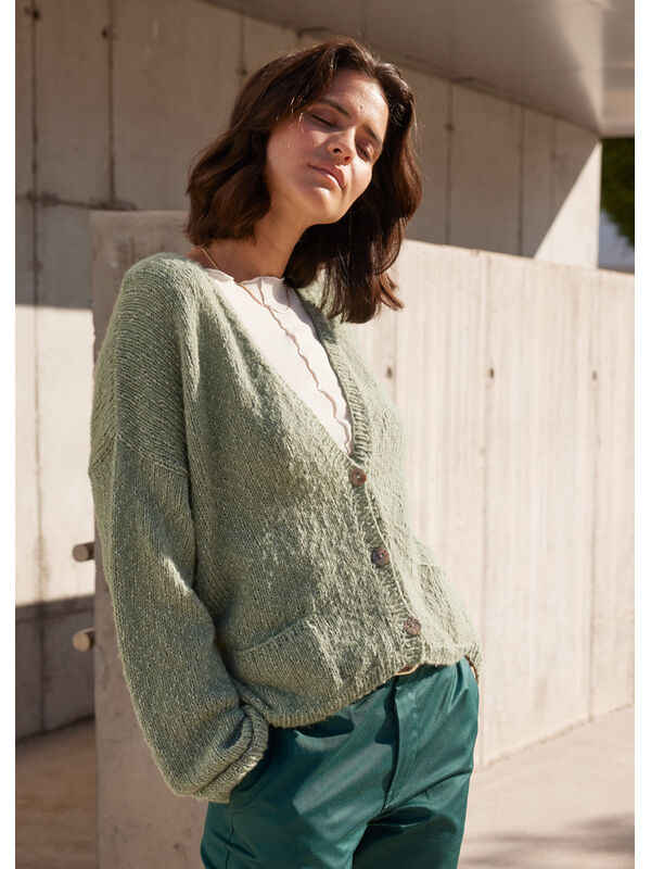 Lana Grossa CARDIGAN Fantasia - Stickmönster (SE)