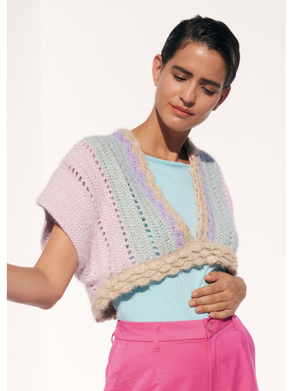 Lana Grossa VIRKAD TOP Cotton Wool & Per Fortuna - Virkmönster (SE)