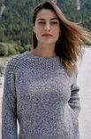Lana Grossa PULLOVER Cool Merino Print - Stickmönster (SE)