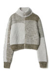 Lana Grossa CARDIGAN Natural Alpaca Pelo - Stickmönster (SE)