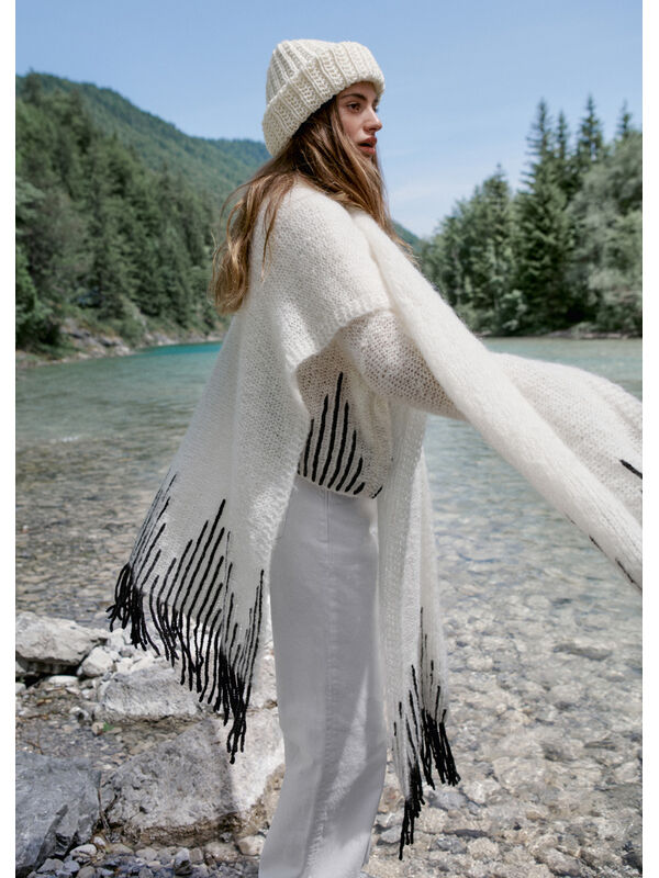 Lana Grossa CAPE Mohair Moda & Cool Merino - Stickmönster (SE)