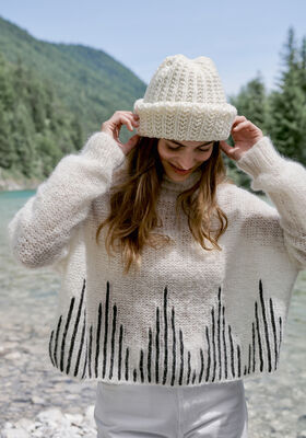 PULLOVER Mohair Moda & Cool Merino - Stickmönster (DK) från Lana Grossa