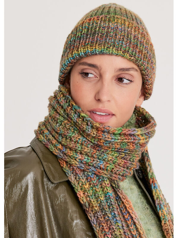 Lana Grossa MÖSSA Cool Merino Big Color - Stickbeskrivning (SE)