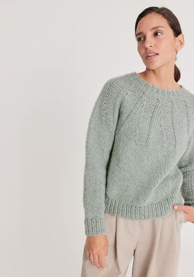 PULLOVER Ecopuno Chunky - Stickmönster (SE) från Lana Grossa
