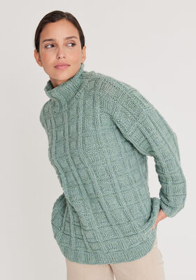 PULLOVER Alta Moda Cashmere 16 - Stickmönster (SE) från Lana Grossa