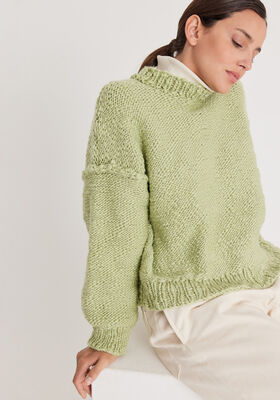 PULLOVER Lala Berlin Flamy - Stickmönster (SE) från Lana Grossa