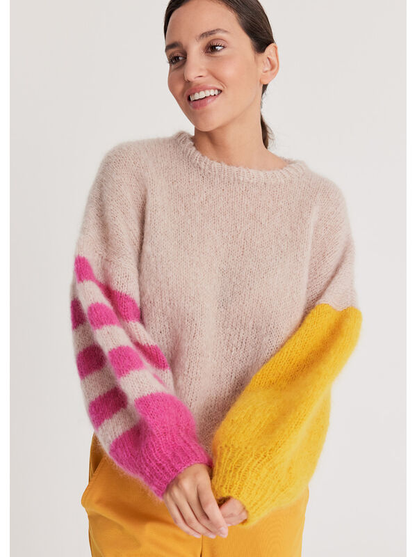 Lana Grossa PULLOVER Mohair Moda - Stickmönster (DK)