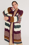 Lana Grossa LÅNG CARDIGAN Cool Merino - Stickmönster (SE)