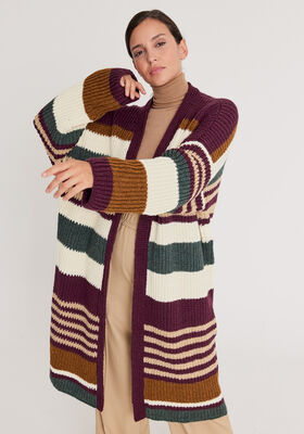 LÅNG CARDIGAN Cool Merino - Stickmönster (SE) från Lana Grossa