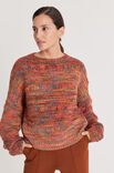 Lana Grossa PULLOVER Cool Merino Big Color - Stickmönster (SE)