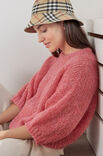 Lana Grossa PULLOVER Natural Alpaca Lungo - Stickmönster (SE)