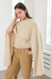Lana Grossa CAPE Natural Alpaca Pelo - Stickmönster (SE)