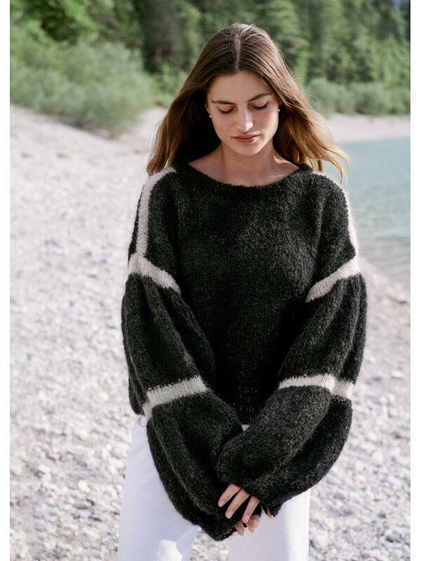 Lana Grossa PULLOVER Mohair Moda - Stickmönster (DK)