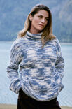Lana Grossa PULLOVER Natural Alpaca Pelo - Stickmönster (SE)