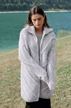 Lana Grossa CARDIGAN Ecopuno Chunky - Stickmönster (SE)