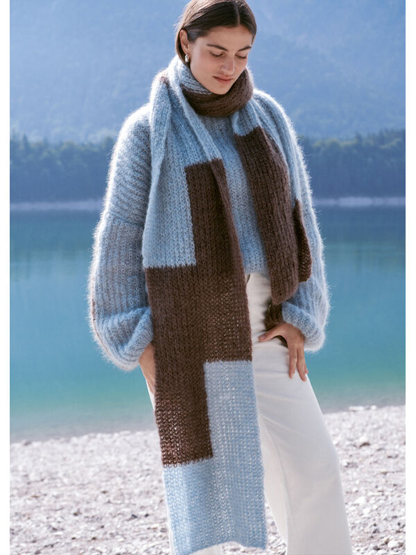 Lana Grossa SJAL Mohair Moda - Stickmönster (SE)