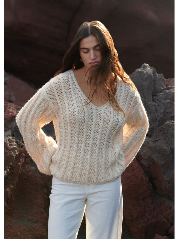 Lana Grossa PULLOVER Setasuri & Ecopuno - Stickmönster (SE)