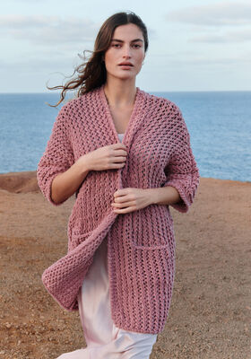 CARDIGAN The Look - Stickmönster (SE) från Lana Grossa