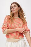 Lana Grossa TOPDOWN PULLOVER Promessa & Landlust Sommerseide - Stickmönster (SE)