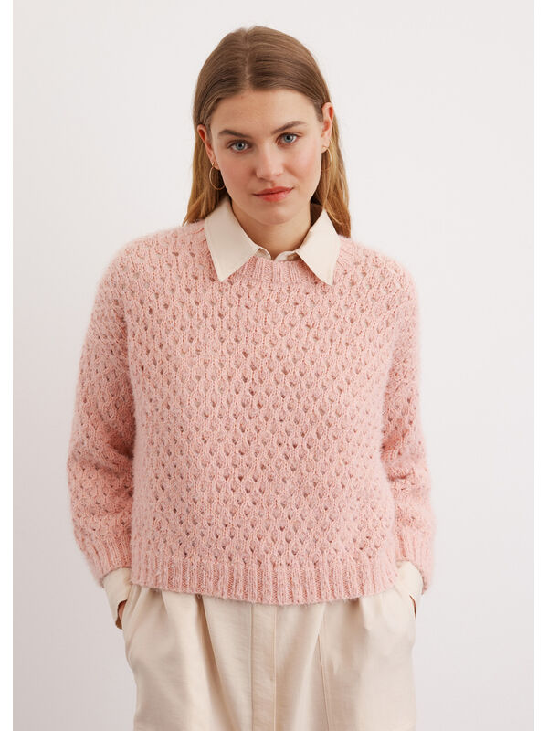 Lana Grossa PULLOVER Per Fortuna & Cotton Wool - Stickmönster (SE)