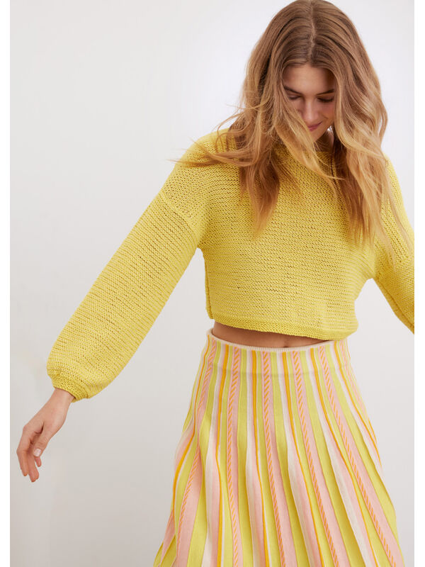 Lana Grossa PULLOVER Promessa & Setapura - Stickmönster (SE)
