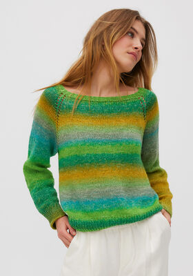 PULLOVER Cotonella - Stickmönster (SE) från Lana Grossa