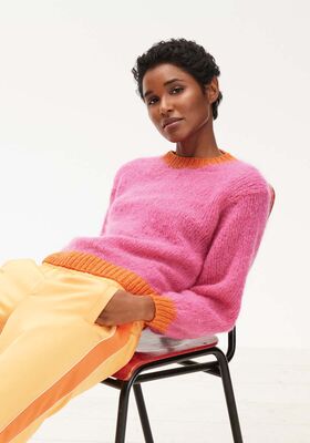 PULLOVER Cool Merino & Mohair Moda - Stickmönster (SE) från Lana Grossa