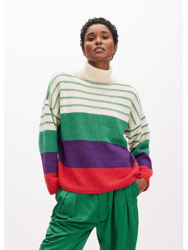 Lana Grossa PULLOVER Ecopuno - Stickmönster (SE)
