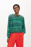Lana Grossa PULLOVER Colorissimo & Silkhair - Stickmönster (SE)